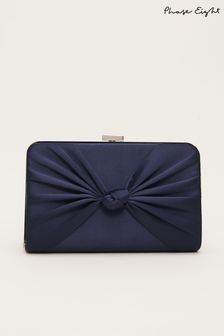 Phase Eight Satin Knot Front Box Clutch (D62956) | 36 ر.ع