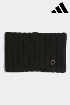 adidas Golf Chenille Black Snood Cable-Knit Neck