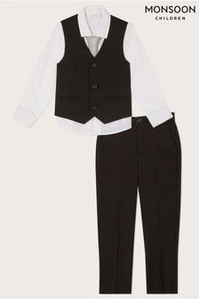 Monsoon Andrew Black Four-piece Suit (D63560) | €87 - €110