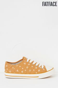 FatFace Yellow Lola Bee Canvas Trainers (D63758) | 52 €