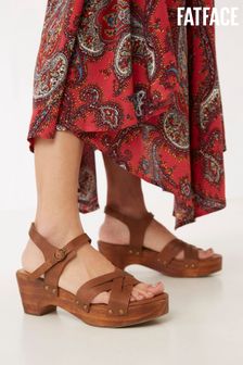 FatFace Leather Brown Sandals (D63770) | 74 €