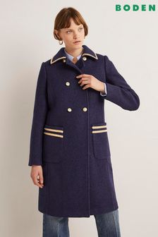 Boden Blue Double Breasted Military Coat (D63815) | 820 zł