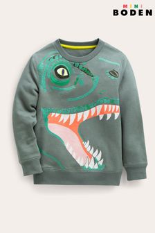 Boden Green Superstitch Sweatshirt (D63851) | KRW47,600 - KRW54,200