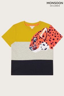 Kratka majica z barvnimi bloki in živalskim vzorcem Monsoon (D63953) | €9 - €11
