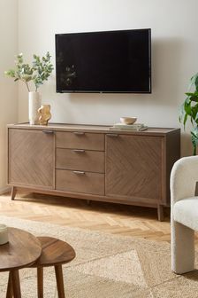 Natural Tetbury Solid Oak Extra Large Sideboard (D64072) | €1,025