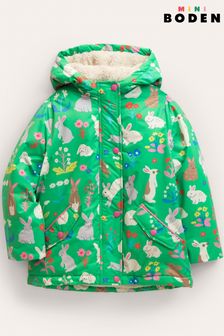 Boden Green Sherpa Lined Anorak (D64099) | ￥7,670 - ￥8,650