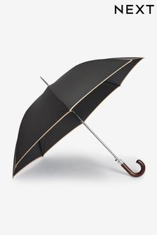 Black/Camel Large Umbrella (D64159) | CA$43