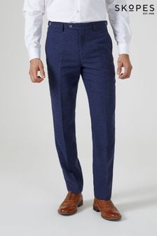 Skopes Jude Tweed Tailored Fit Suit Trousers (D64285) | $127