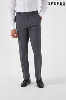 אפור - מכנסי חליפה בגזרה קלאסית של Skopes דגם Darwin (D64308) | ‏347 ‏₪