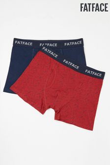 FatFace Blue and Red Tool Print Boxers 2 Pack (D64424) | $36