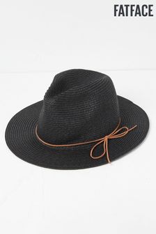 Słomkowy kapelusz fedora Fatface (D64435) | 80 zł