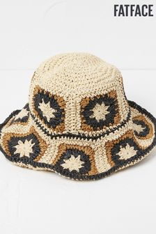 FatFace Natural Crochet Bucket Hat (D64451) | 40 €