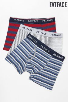 FatFace Bude Stripe Boxers Three Pack (D64456) | $49