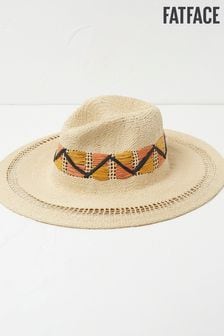 Słomkowy kapelusz fedora Fatface (D64470) | 110 zł