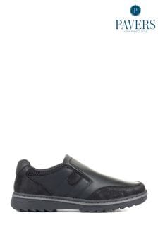 Pavers Black Casual Slip-On Shoes (D64521) | 61 €