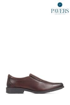 Pavers Brown Smart Leather Derby Shoes (D64530) | 190 zł