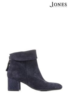 Jones Bootmaker Lylah Heeled Suede Ankle Boots (D64616) | $206