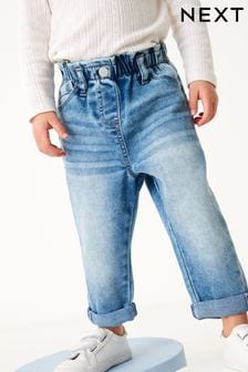 Denim Mid Wash Mom Jeans (3mths-7yrs) (D65094) | €17 - €19