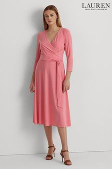 Lauren Ralph Lauren Pink Carlyna Dress (D65264) | 596 zł