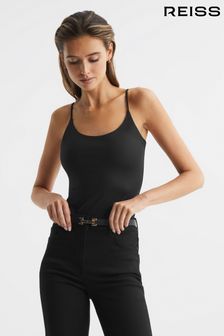 Reiss Black Lucy Strappy Body (D65812) | 42,840 Ft