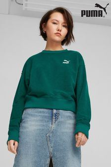 Puma Green Classics Fleece Sweatshirt (D66056) | €32