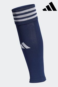 adidas Navy Performance Team Sleeves Socks (D66089) | $16