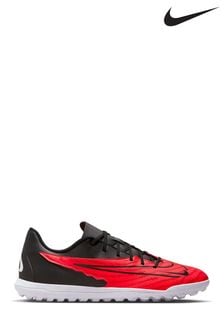 Červená - fotbalové kopačky na travnaté povrchy Nike Phantom Club Vysoká obuv (D66107) | 2 180 Kč