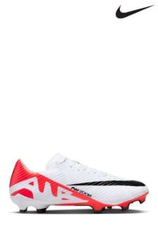 Roşu/Alb - Ghete și cizme de fotbal pentru teren dur Nike Zoom Mercurial Vapor 15 Academy (D66174) | 466 LEI