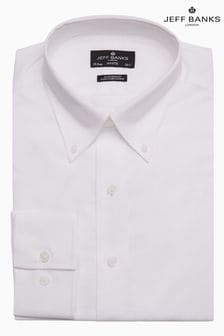 Jeff Banks Single 100% Cotton Cuff Dean Button Down Shirt (D66239) | ‏226 ‏₪