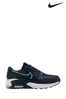 Nike Navy Air Max Excee Junior Trainers (D66530) | €43
