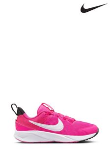 Розовый - Детские кроссовки для бега Nike Star Runner 4 (D66603) | €48