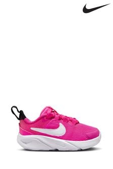 Nike Pink Infant Star Runner 4 Trainers (D66606) | Kč1,190