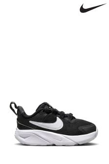 שחור/לבן - נעלי ספורט לפעוטות דגם Star Runner 4 של Nike (D66608) | ‏151 ‏₪