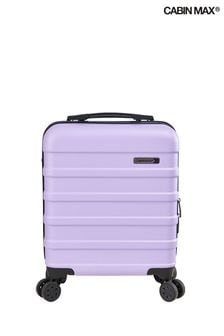 Cabin Max Purple Anode Four Wheel Carry On Easyjet Sized Underseat 45cm Suitcase (D66934) | $86