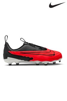 Roșu - Ghete și cizme de fotbal pentru joc pe teren dur Nike Jr. Phantom Academy (D67055) | 358 LEI