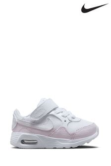 Nike White/Pink Air Max SC Infant Trainers (D67063) | €46