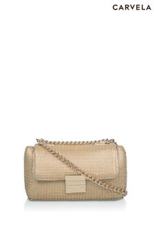 Carvela Gold Bailey Soft Quilted Shoulder Bag (D67119) | kr1 630