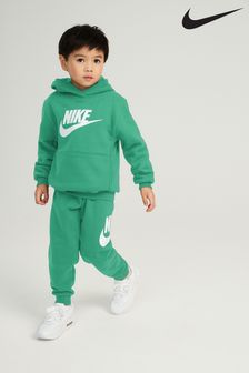 Nike Pale Green Little Kids Club Fleece Tracksuit Set (D67308) | kr519