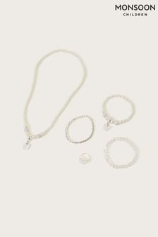 Monsoon Natural Bridesmaid Jewellery 5 Pack Set (D67503) | €12