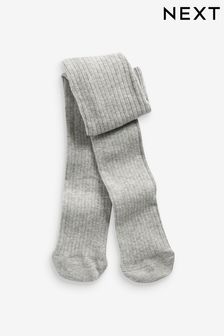 Siva - Rebraste hlačne nogavice za dojenčke (0–18 mesecev) (D67680) | €6