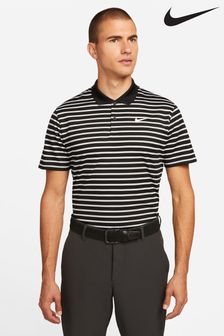 Nike Black Dri-FIT Victory Striped Golf Polo Shirt (D67922) | €63