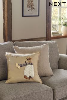 Autumn Whippet Cushion (D68207) | DKK165