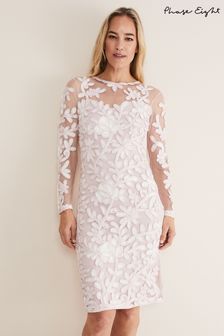 Phase Eight Pink Annika Tapework Dress (D68422) | 152 €