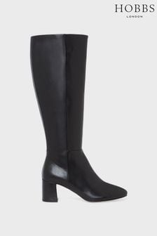 Hobbs Imogen Black Long Boots (D68444) | €356