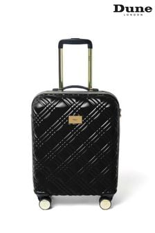 Dune London Black Orchester 55cm Cabin Suitcase (D68693) | $228