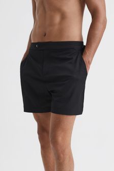 Reiss Black Sun Side Adjuster Swim Shorts (D69022) | €70