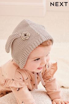 Bunny Bonnet Baby Hat (0mths-2yrs)