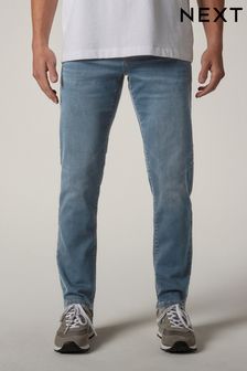 Дымчато-синий - Стретчевые джинсы для комфорта (D69305) | €18