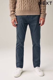 Grey Coated Slim Premium Heavyweight Cotton Jeans (D69318) | €24