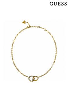 Guess Ladies Gold Tone Forever Links Necklace (D69822) | €75